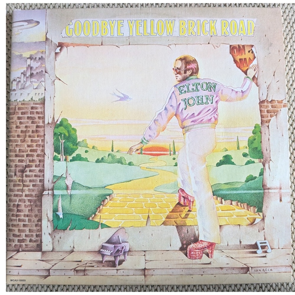 Elton John Goodbye Yellow Brick Road Vinyl LP 1973 MCA2-10003 Classic Rock Retro - Picture 1 of 7